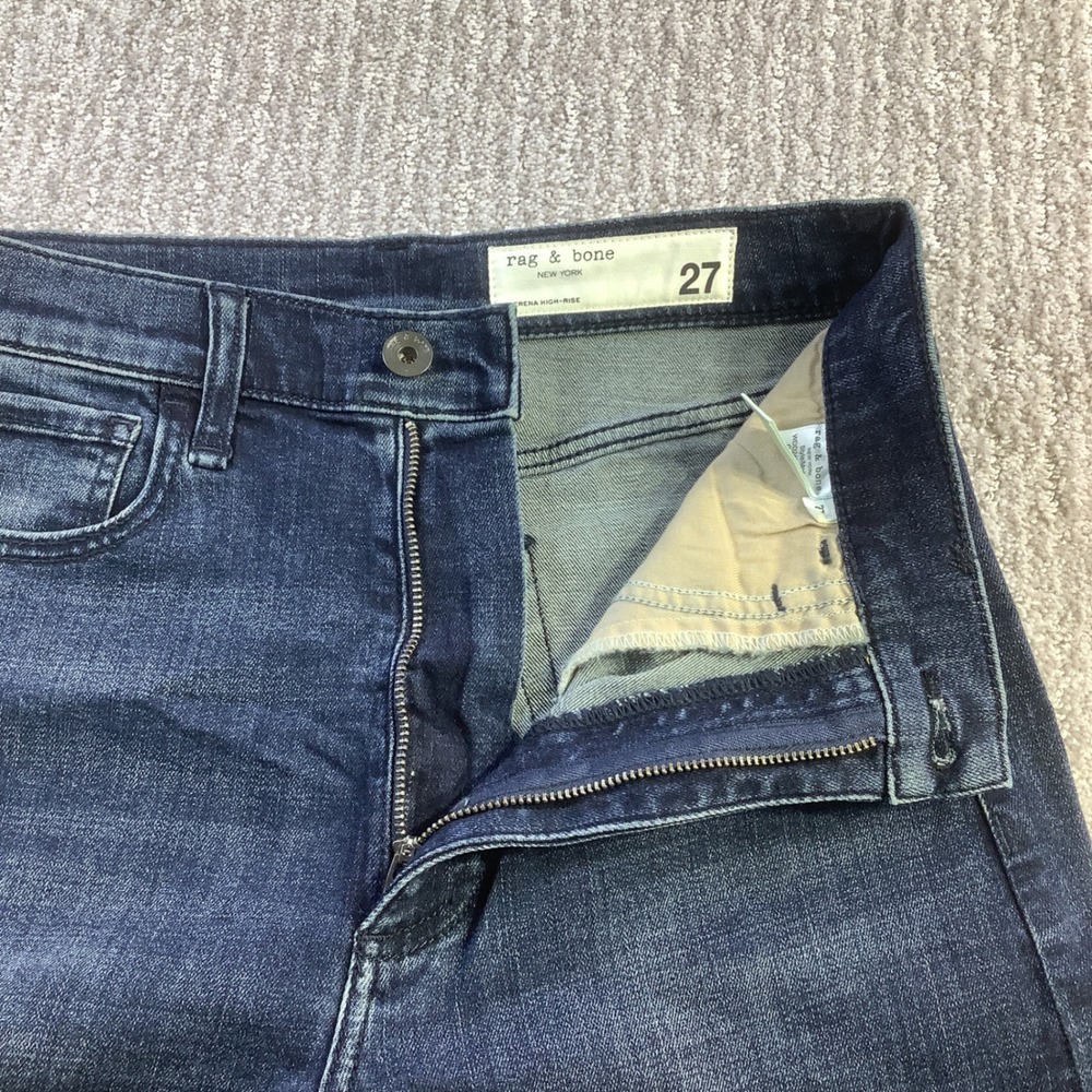 Rag & Bone Women's Blue Jeans - Picture 8 of 16